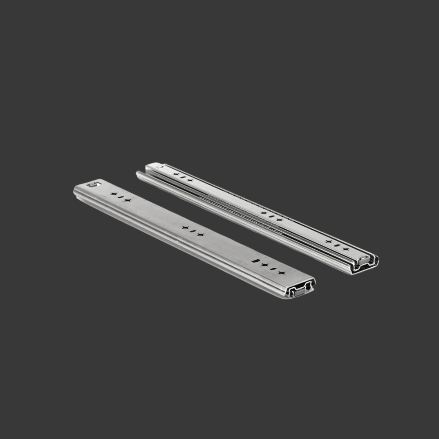 5301T 3-Fold Full Extension Heavy-duty Drawer Slide Without Lock 1-Pair