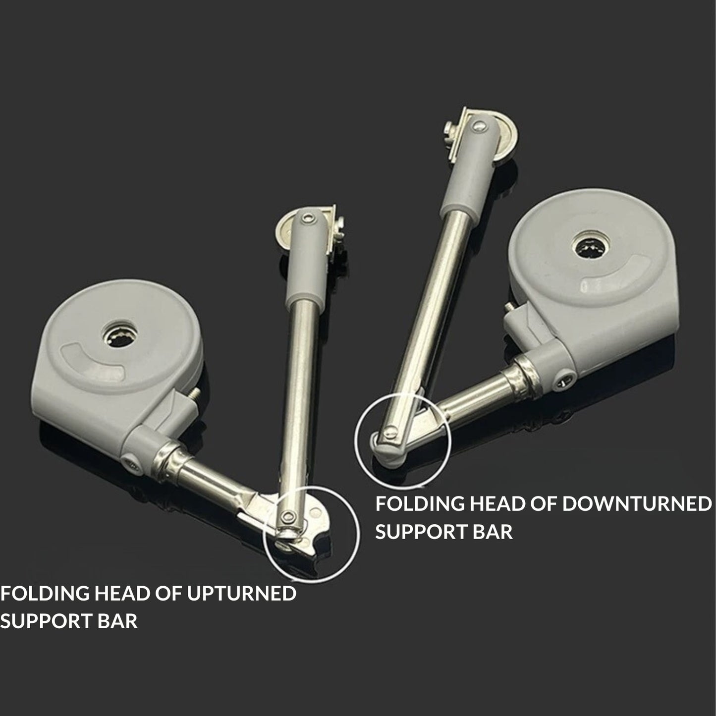 319-U Upwards Damping support bar