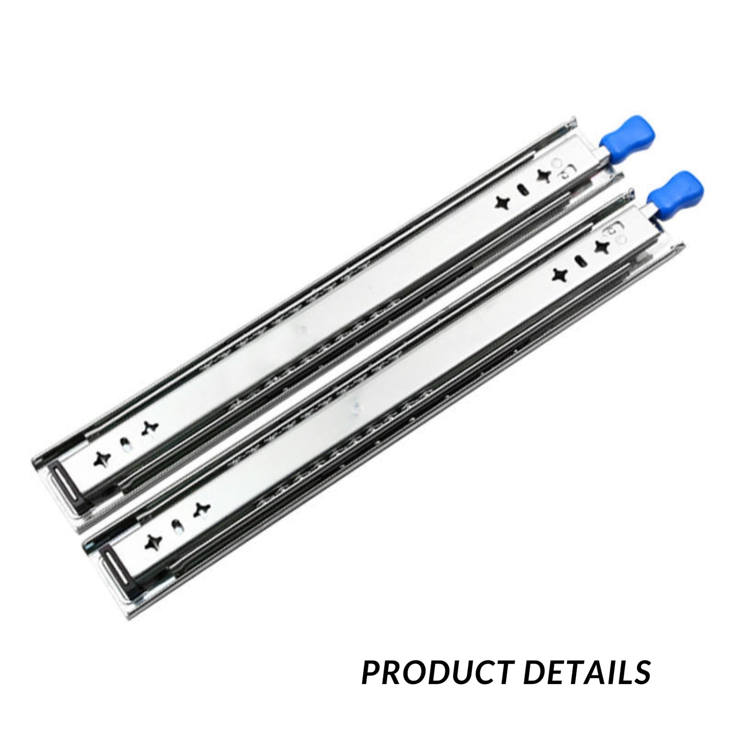 5303G 3-Fold Full Etension Heavy Duty Drawer Slide With Lock Mechenism