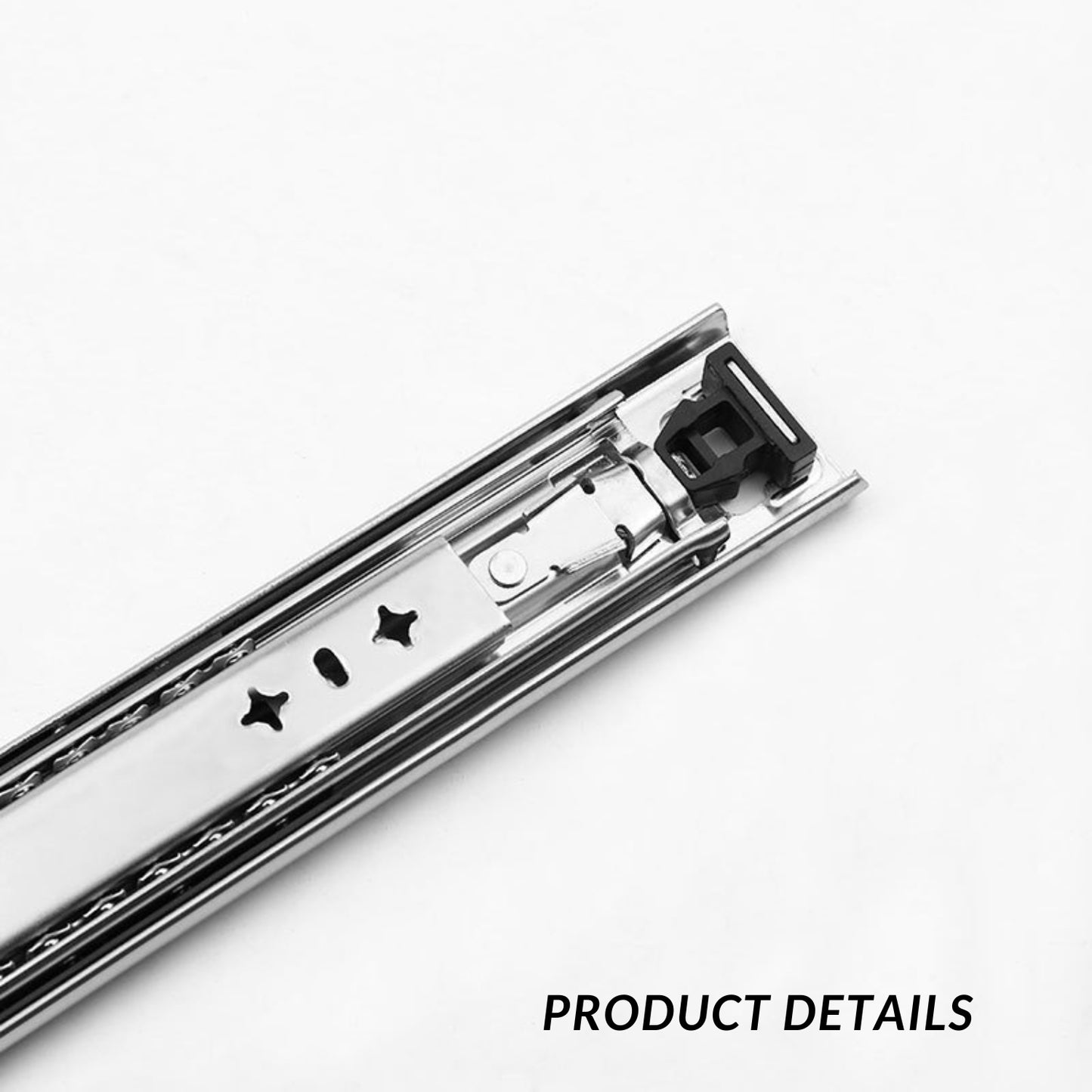 5303G 3-Fold Full Etension Heavy Duty Drawer Slide With Lock Mechenism