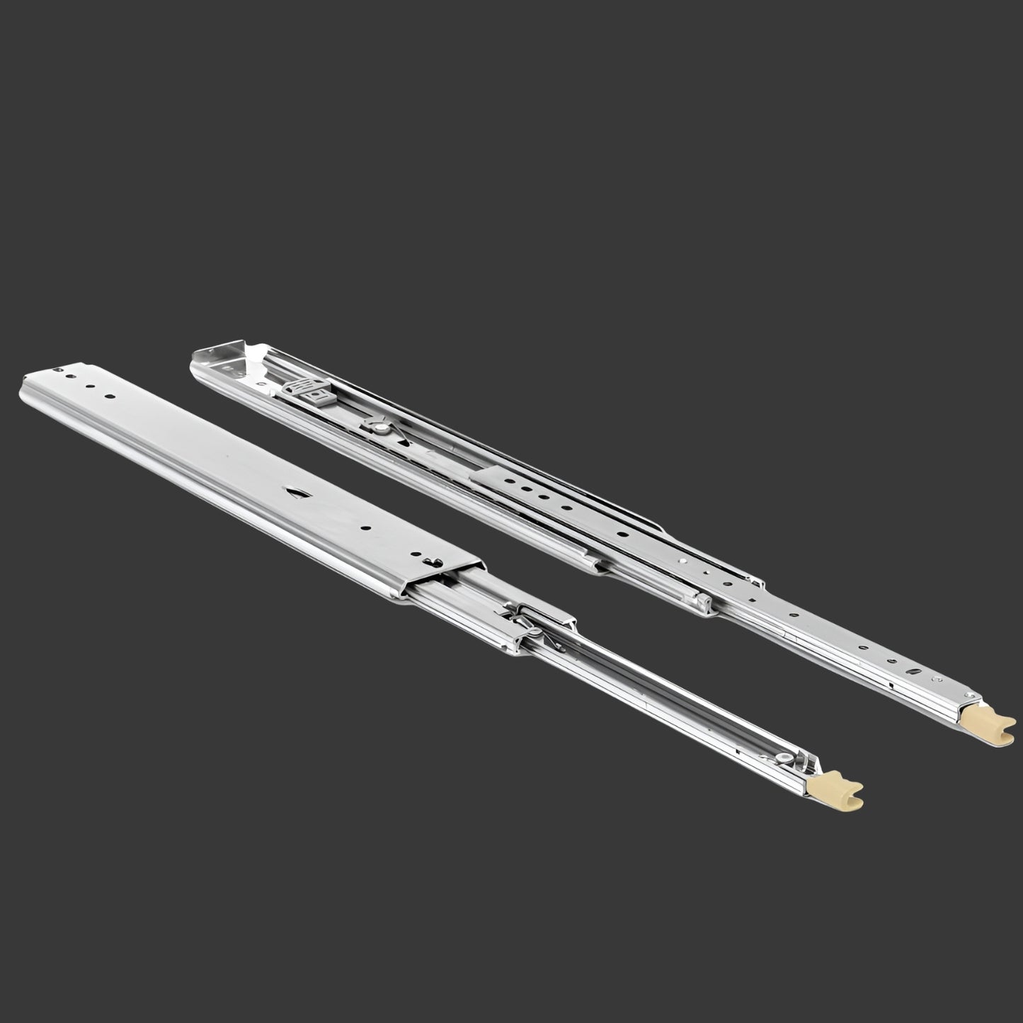 7603-T 3-Fold Full Etension Heavy Duty Drawer Slide With Lock Mechenism