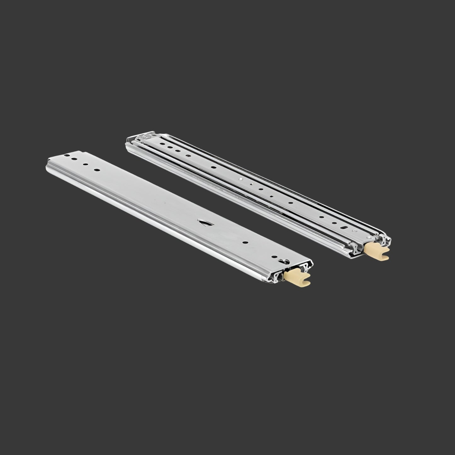7603-T 3-Fold Full Etension Heavy Duty Drawer Slide With Lock Mechenism