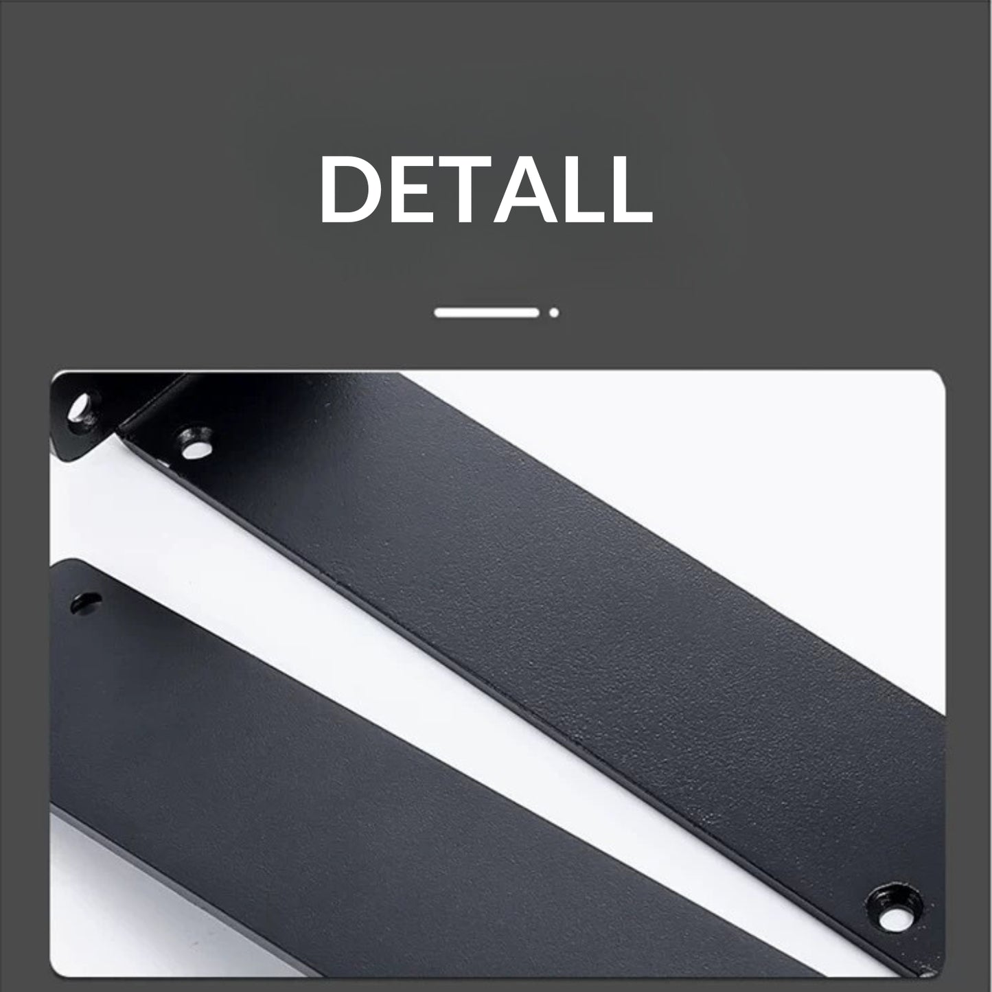 90°Heavy Duty Overhead Spacer Bracket 1 Pair