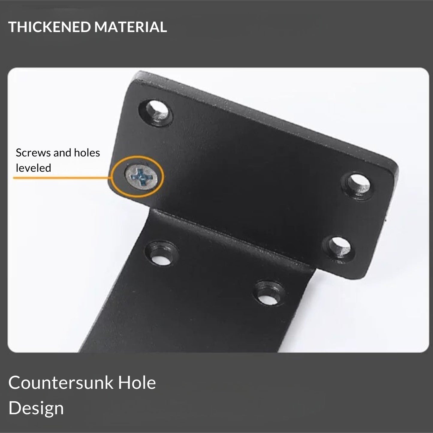 90°Heavy Duty Overhead Spacer Bracket 1 Pair