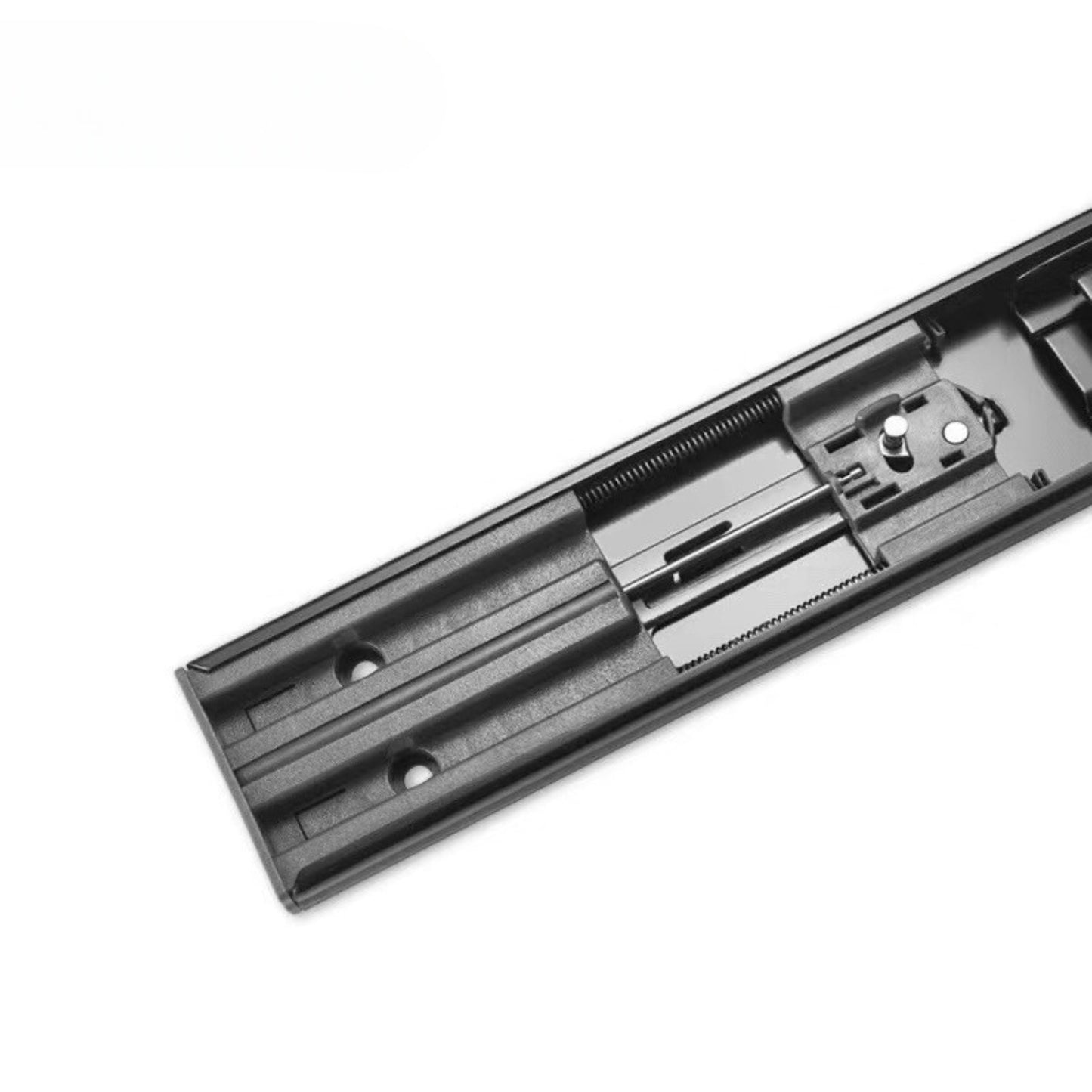 Drawer sliding stainless steel 3-section rail (bounce back)