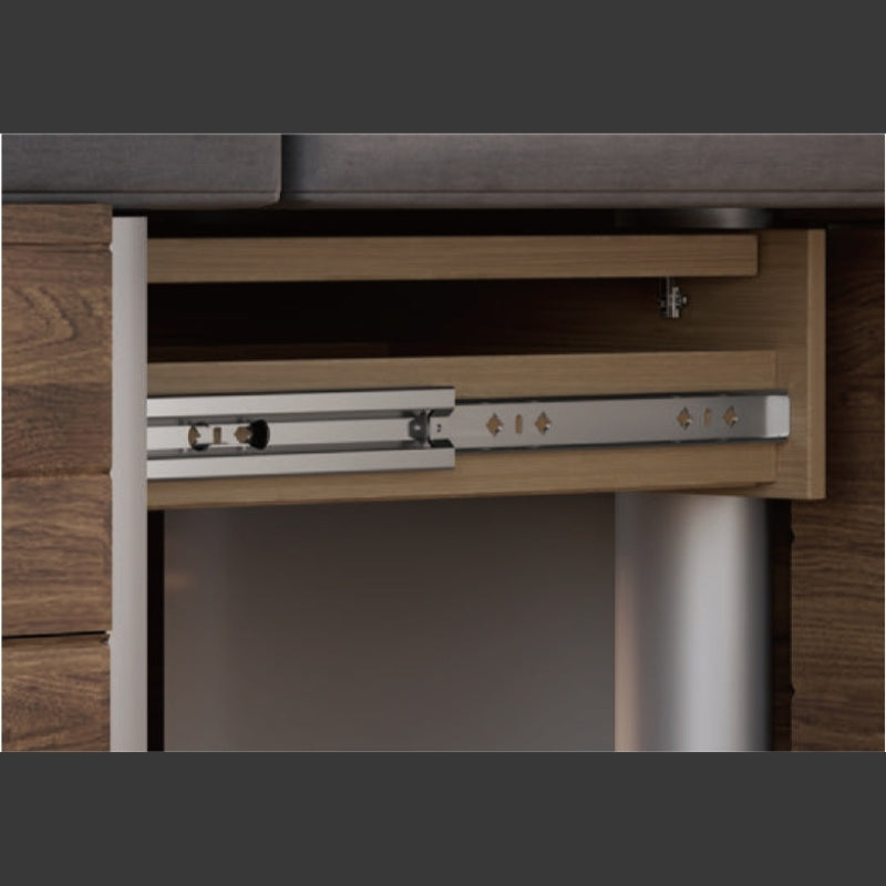 5301T 3-Fold Full Extension Heavy-duty Drawer Slide Without Lock 1-Pair