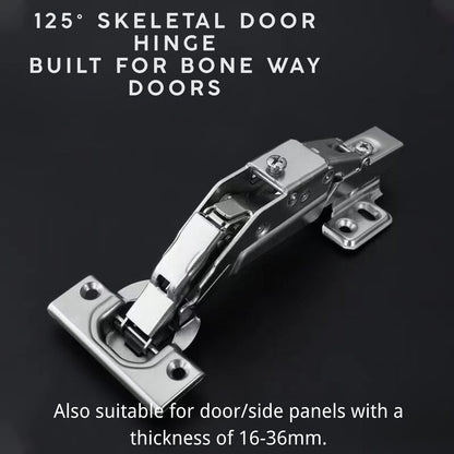 125° Skeleton Door Fixed Hinge 1 PCS