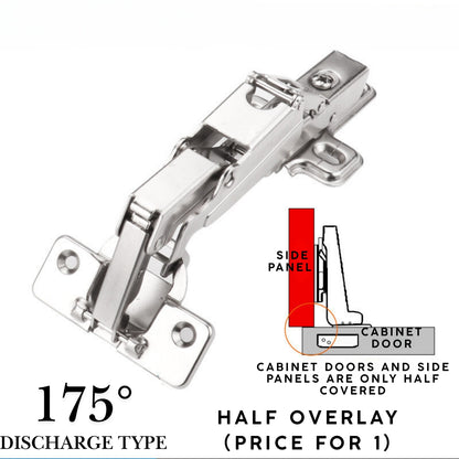 175° Hydraulic Hinges For Cabinet Door Damping