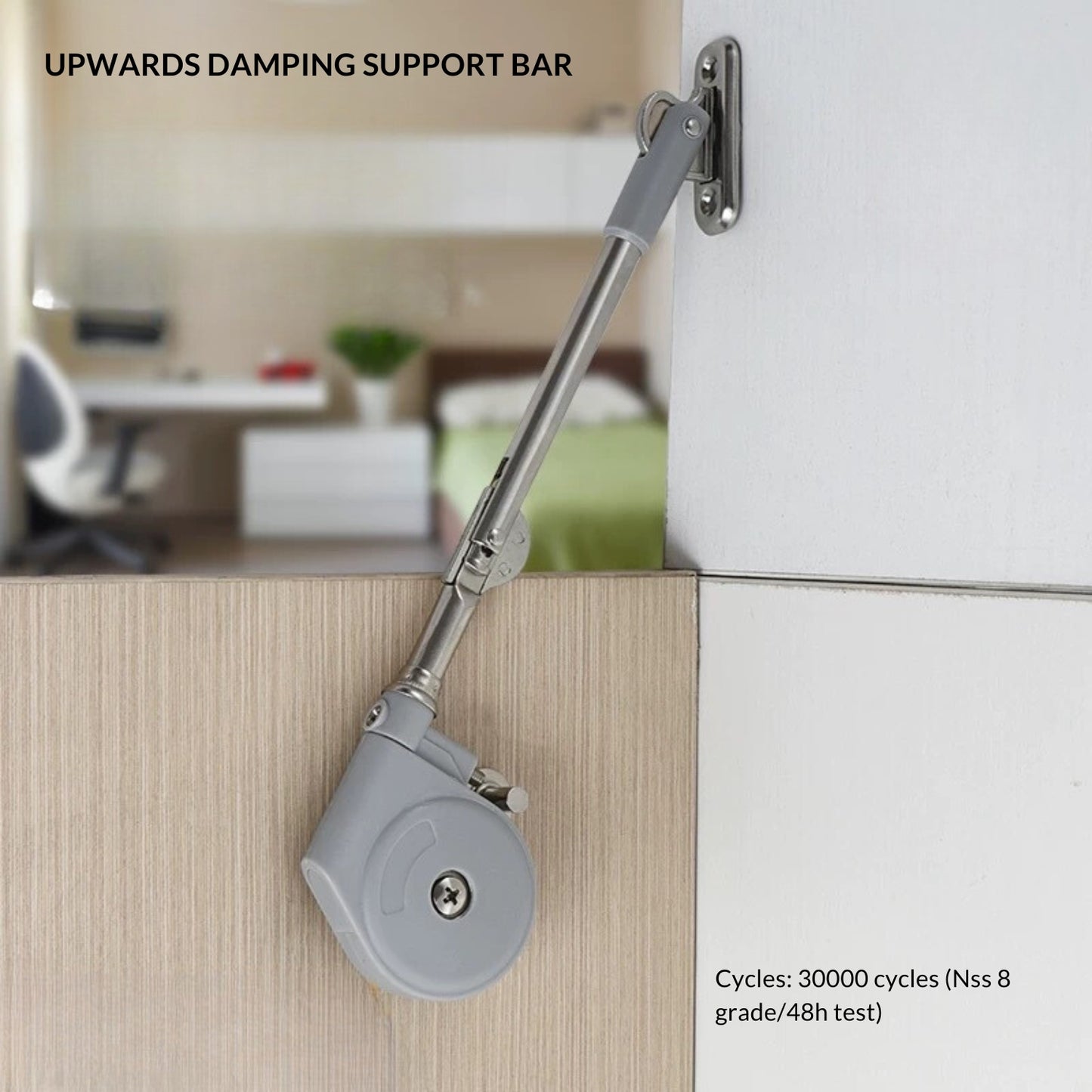 319-U  Upwards Damping support bar