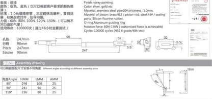 YS613 Two-stage force cushion upturn support