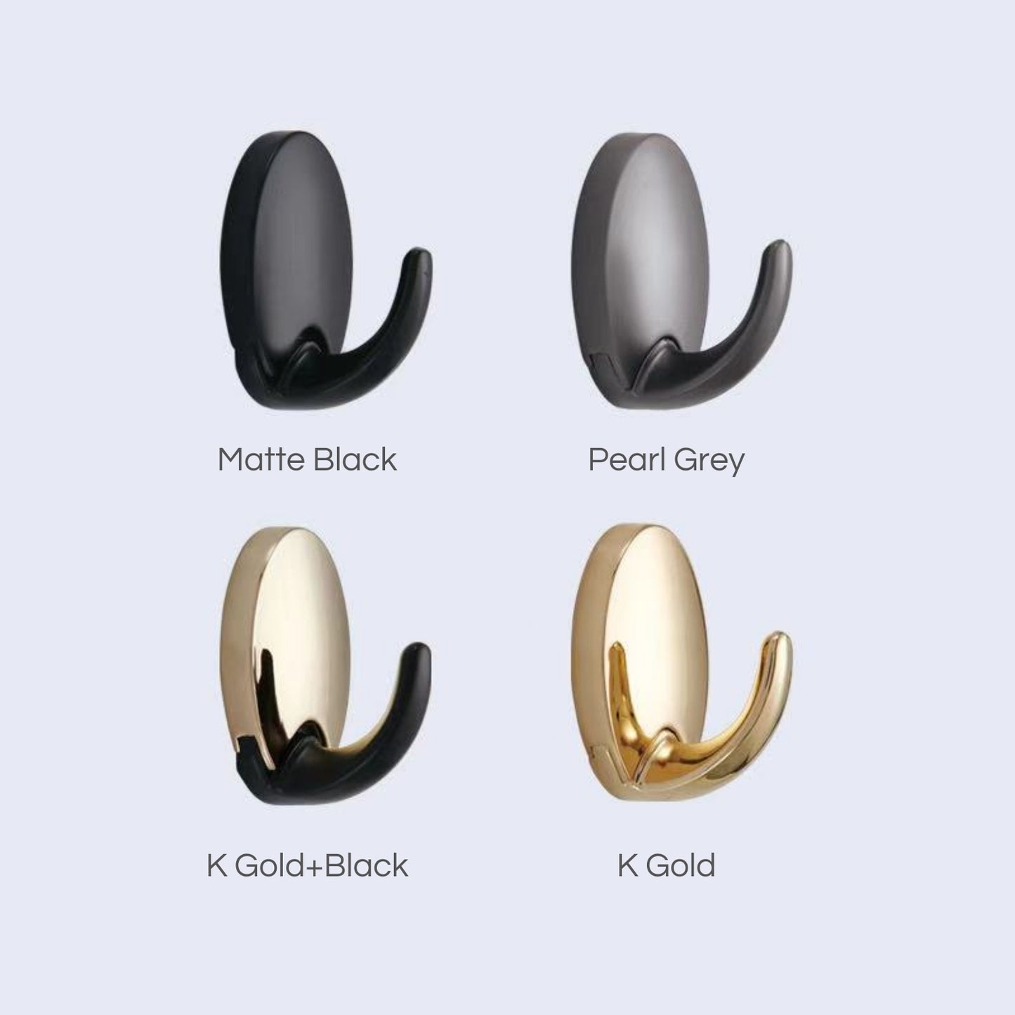 Alloy Oval Wall Hook For Hanging