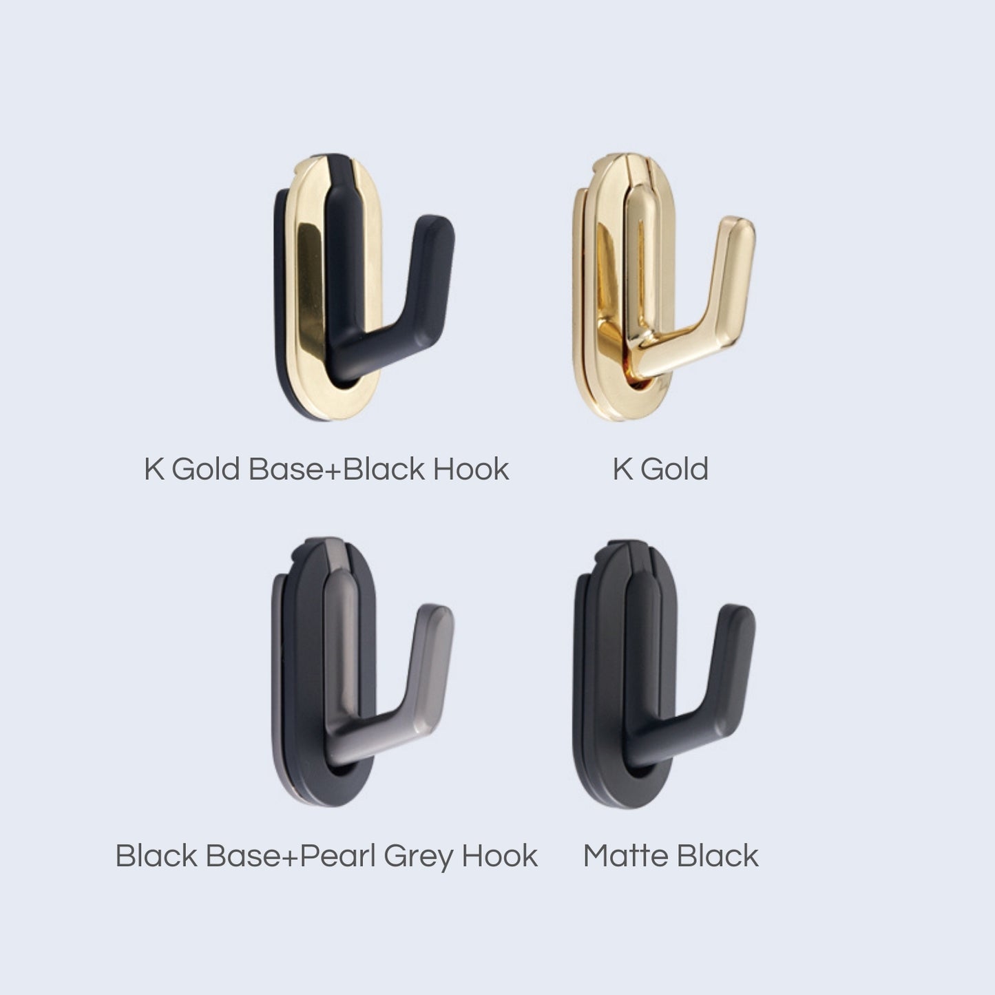 Zinc Alloy Bathroom Single Hooks For Wall Decor