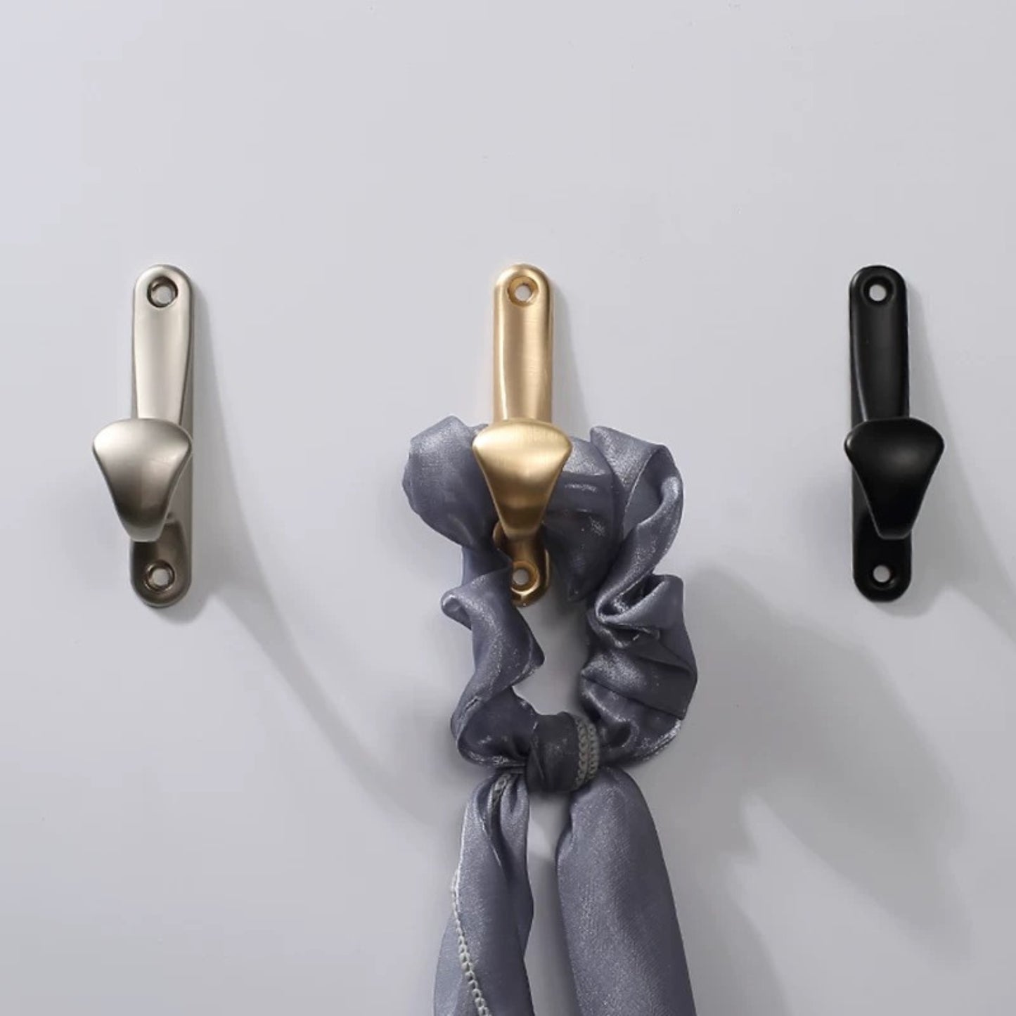 972 Minimalism Zinc Alloy Coat Hooks Wall Mounted