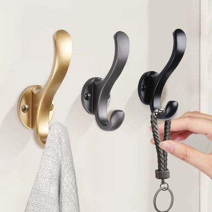 Aluminum Double Coat Hooks