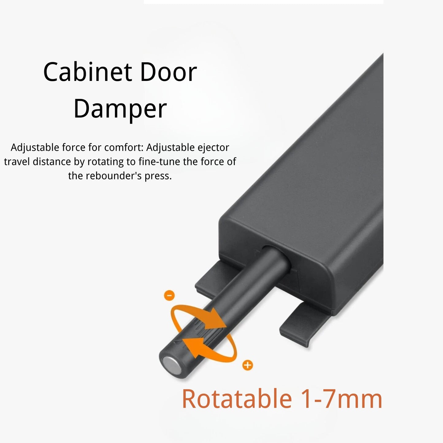 Electric Powered Cabinet Door Damper - Soft Close