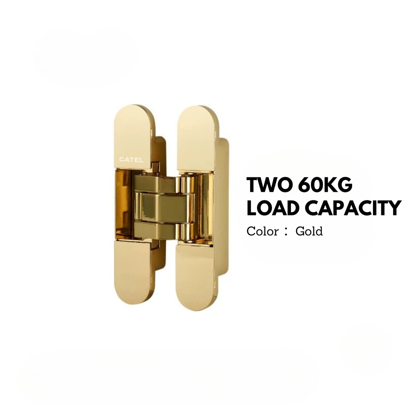 Three Dimensional Adjustable Hidden Hinge Cross Wooden Door Hinge 1 pcs