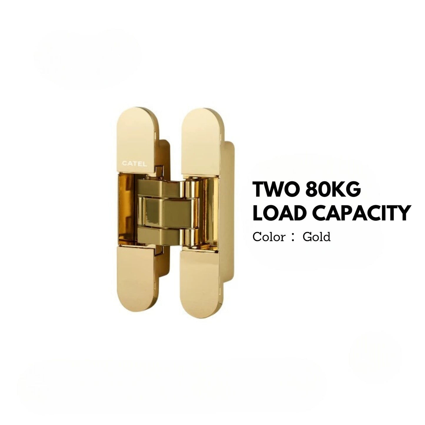 Three Dimensional Adjustable Hidden Hinge Cross Wooden Door Hinge 1 pcs