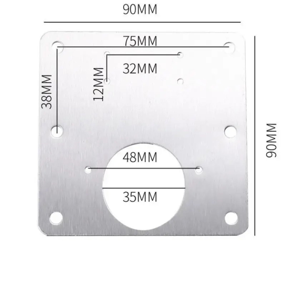 Hinges Repair Plate 1 PAIR