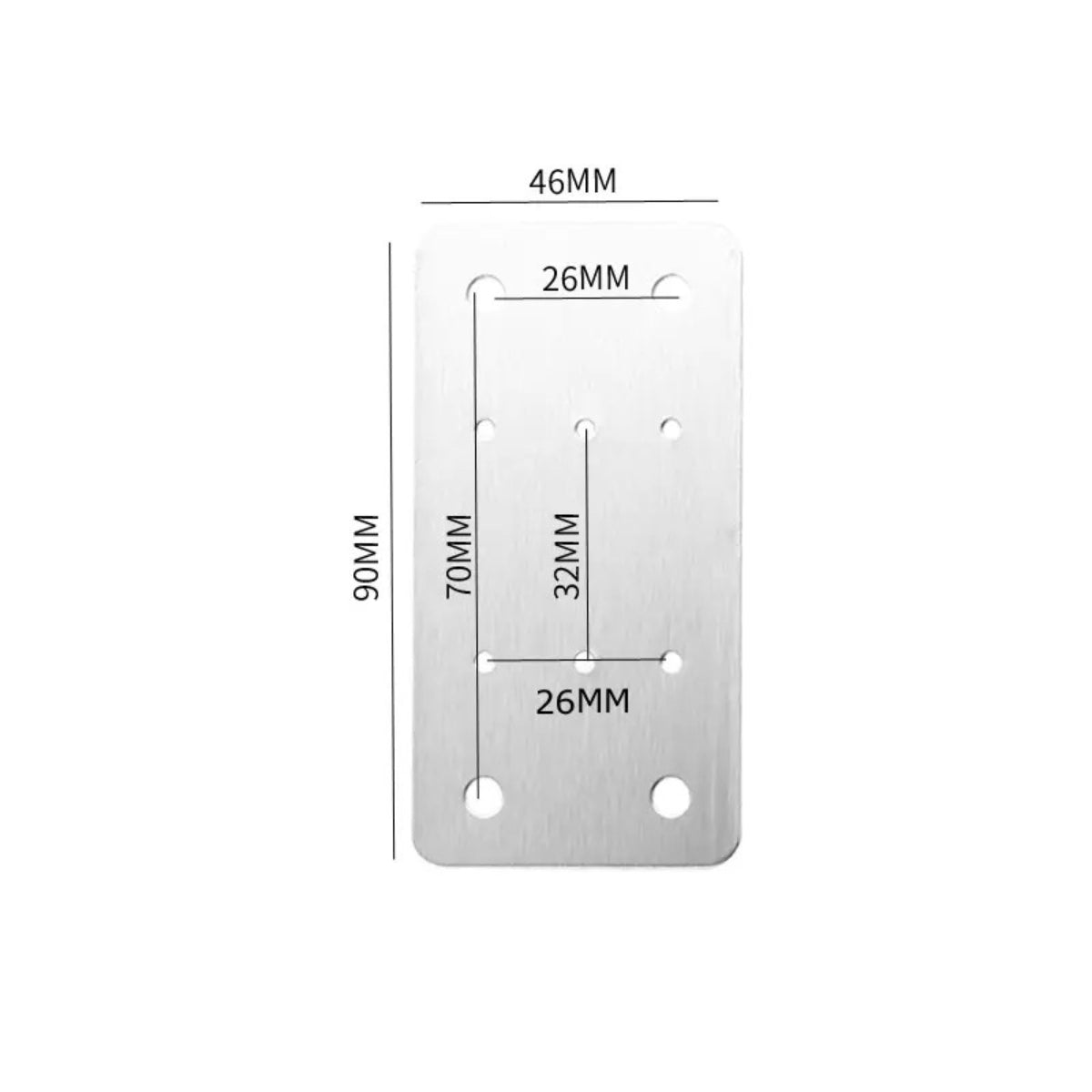 Hinges Repair Plate 1 PAIR