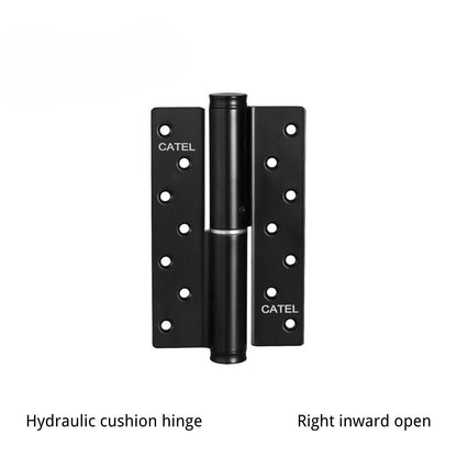 Hydraulic cushion hinge automatic closing invisible door hinge damping spring self-closing hinge