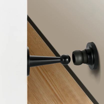 Matte Black Magnetic Door Stopper