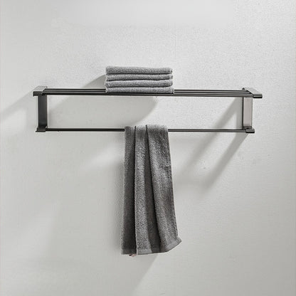 Wall Mounted Round Bathroom Towel Rack