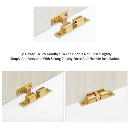 Solid Brass Cabinet Door Closet Ball Tension Catch Latch