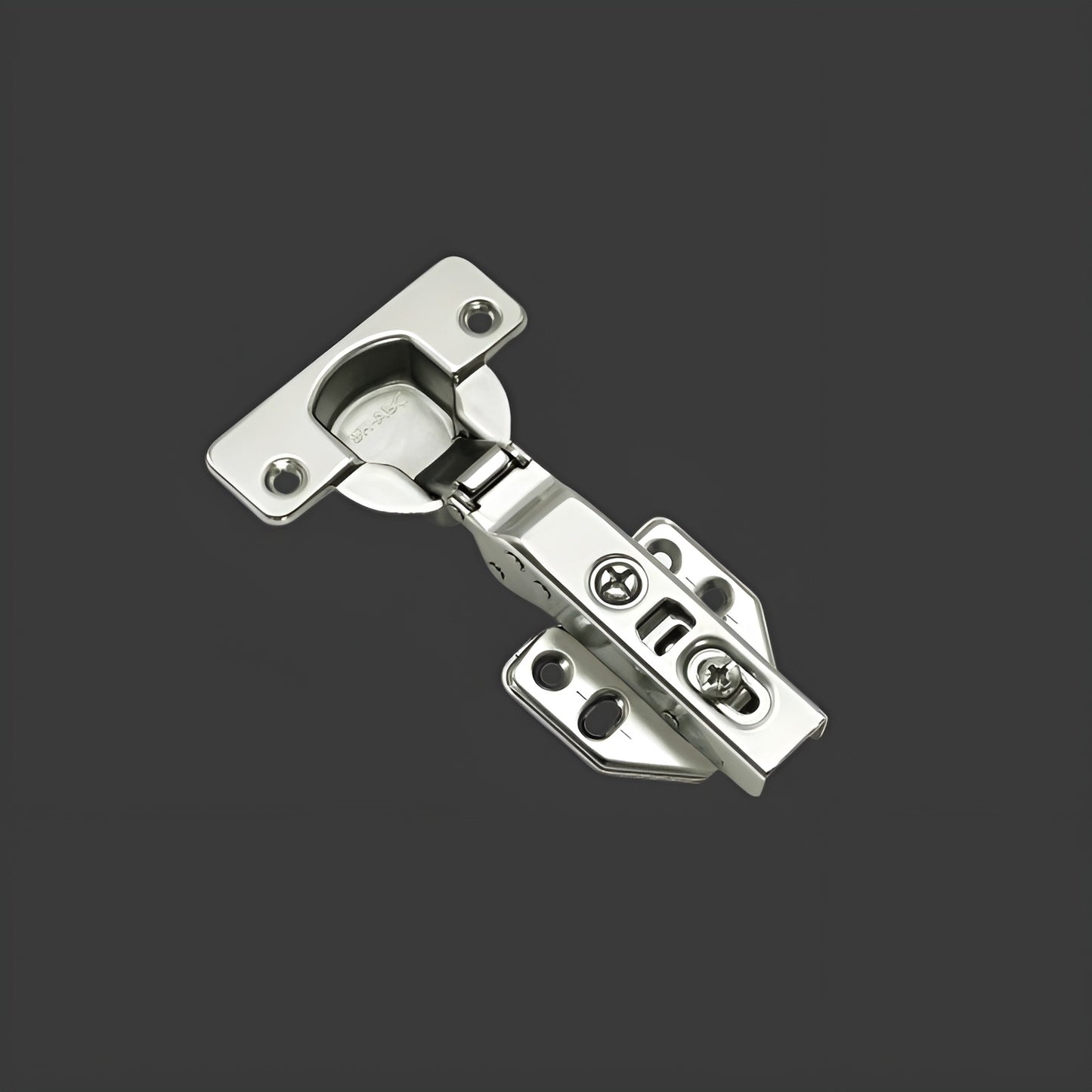 T28 Two way soft-closing indivisible thick door hinge 1 Pair